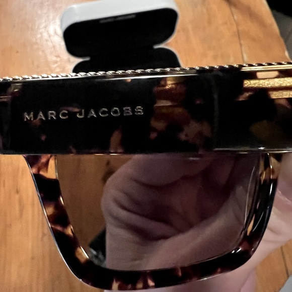 Brand New Marc Jacobs Sunglasses - Marc 163/S with white case, pouch, and cloth - Picture 5 of 9